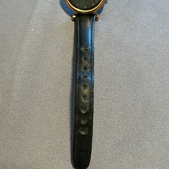 Fossil Women's Carlie Mini Three-Hand Black Leather Watch, ES4504 - Picture 4 of 6